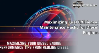 Maximizing Fuel Efficiency: Maintenance Hacks for Diesel Engines