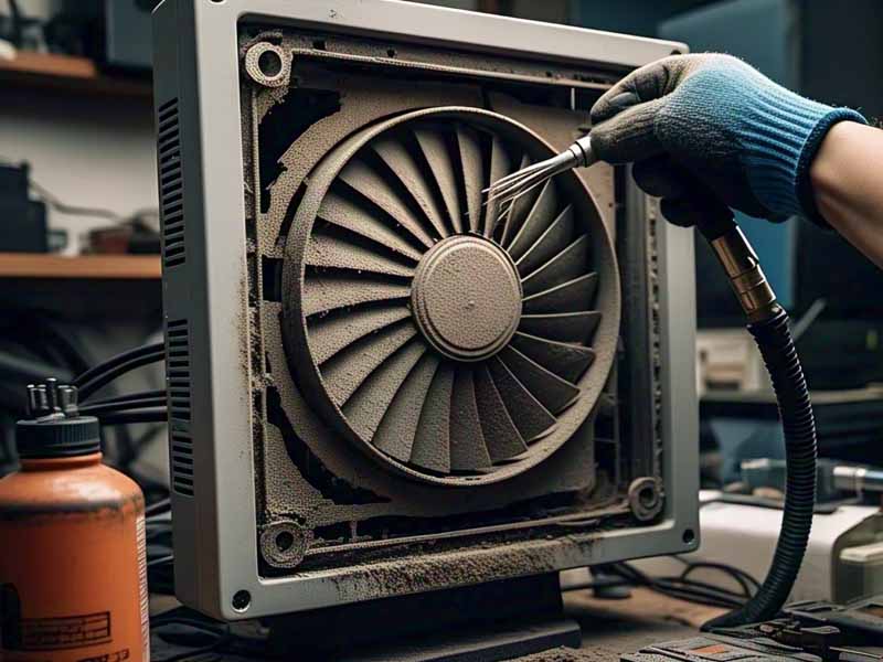 compressed air